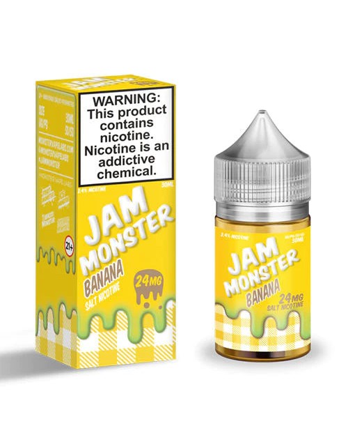 Banana by Jam Monster Salts - 30ml