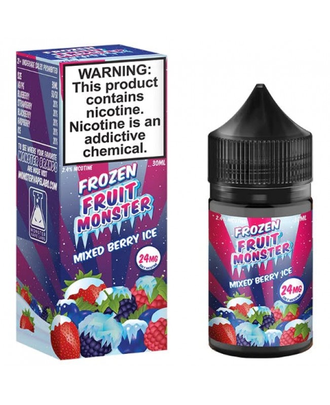 Mixed Berry Ice Frozen Monster by Jam Monster Salts - 30ml