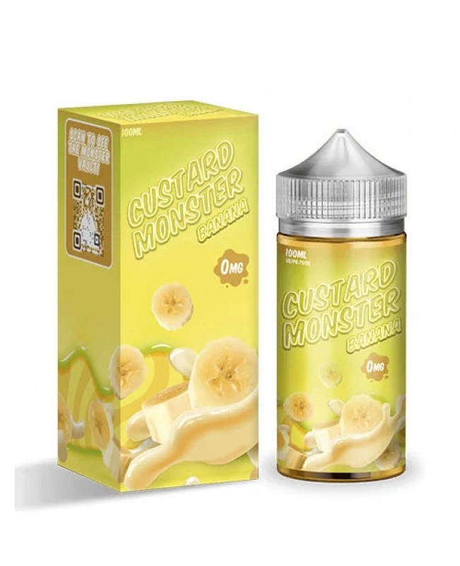 Banana Custard Monster by Jam Monster - 100ml