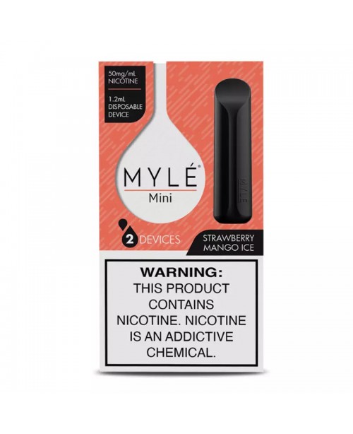 Myle Mini Disposable Pods 320 Puffs - 2 Pack Devic...