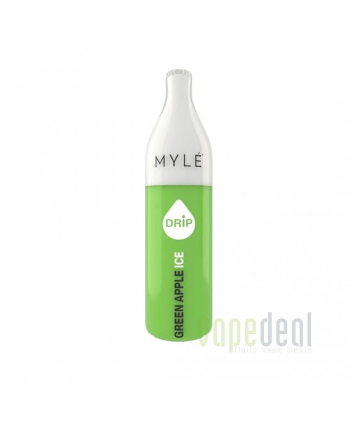 Myle Drip Disposable 2000 Puffs - Green Apple Ice