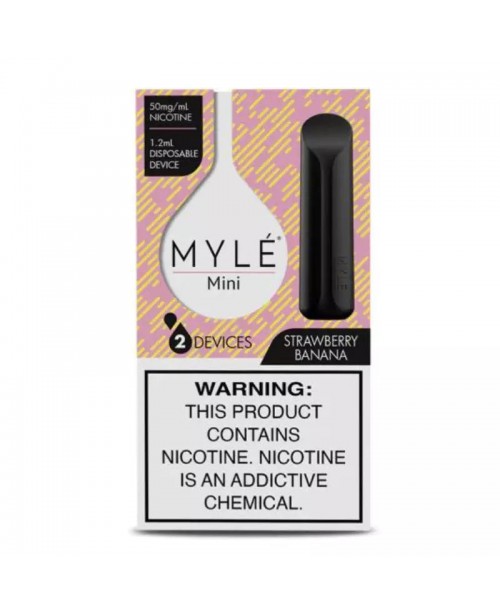 Myle Mini Disposable Pods 320 Puffs - 2 Pack Devic...