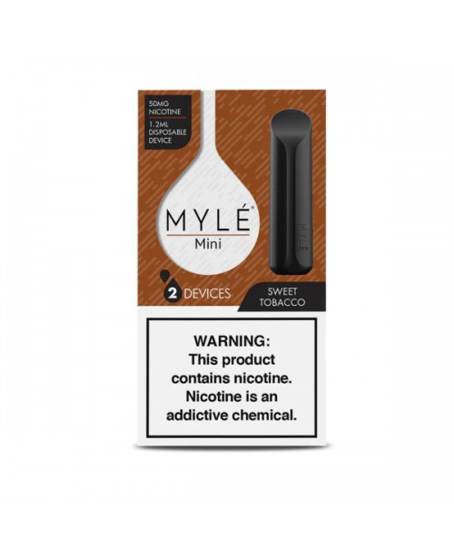 Myle Mini Disposable Pods 320 Puffs - 2 Pack Devic...