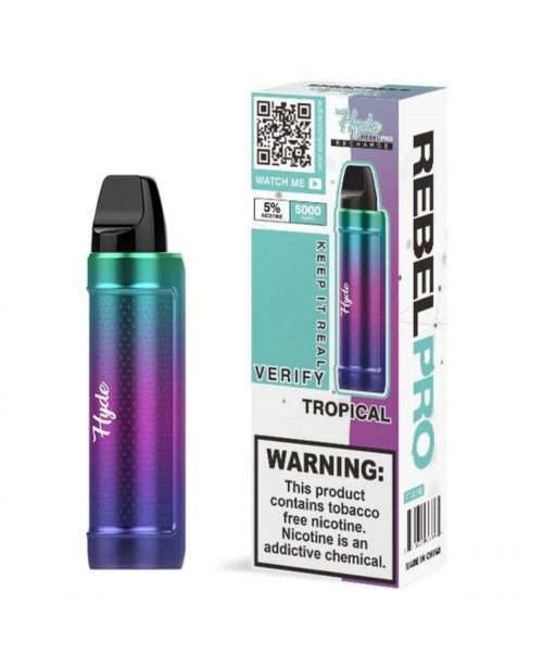 Hyde Rebel Pro Disposable Rechargeable 5000 Puffs ...