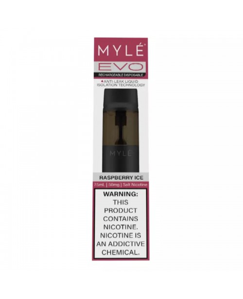 Myle Evo Rechargeable Disposable 2500 Puffs - Rasp...