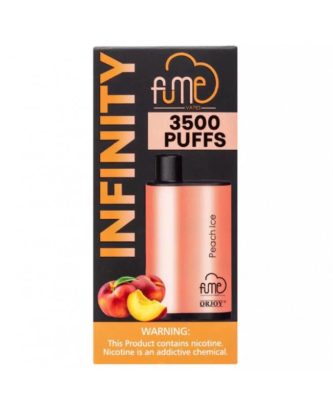 Fume Infinity Disposable 3500 Puffs - Peach Ice