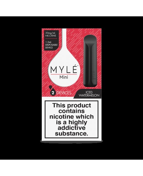 Myle Mini Disposable Pods 320 Puffs - 2 Pack Devic...