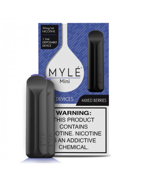 Myle Mini Disposable Pods 320 Puffs - 2 Pack Devic...