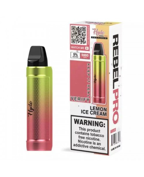 Hyde Rebel Pro Disposable Rechargeable 5000 Puffs ...