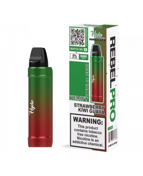 Hyde Rebel Pro Disposable Rechargeable 5000 Puffs ...