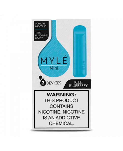 Myle Mini Disposable Pods 320 Puffs - 2 Pack Devic...