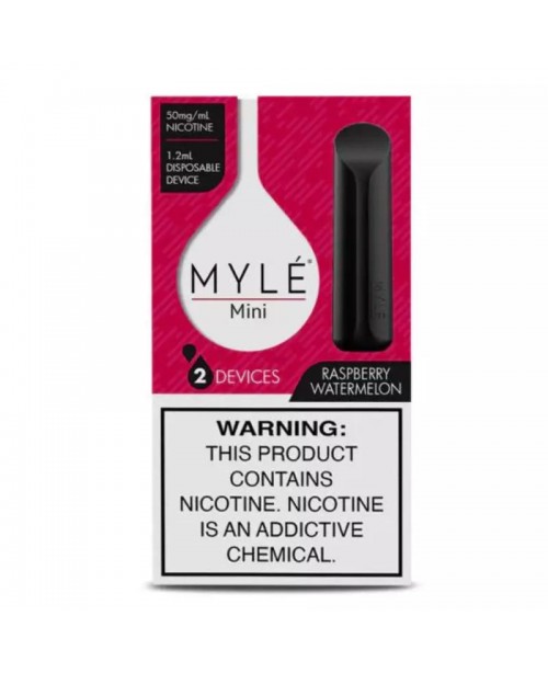 Myle Mini Disposable Pods 320 Puffs - 2 Pack Devic...