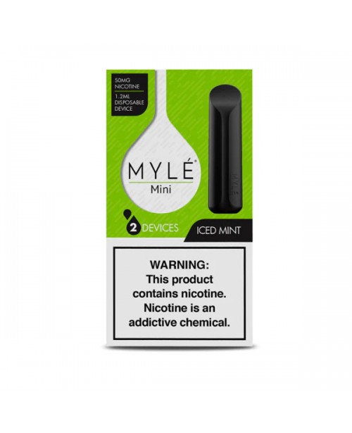 Myle Mini Disposable Pods 320 Puffs - 2 Pack Devic...