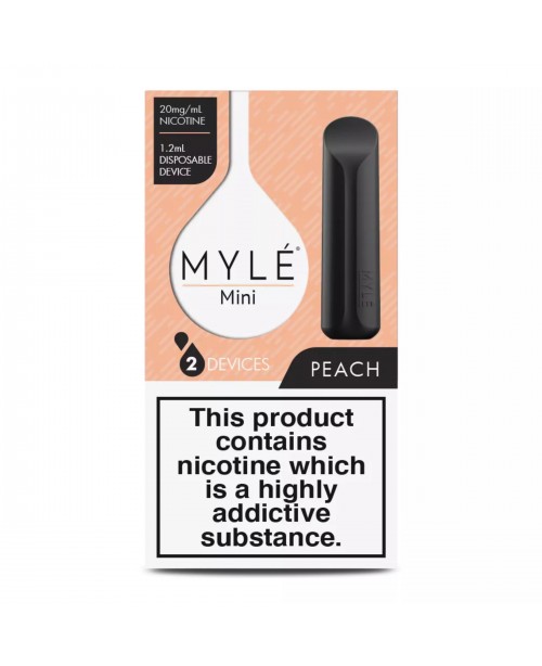 Myle Mini Disposable Pods 320 Puffs - 2 Pack Devic...