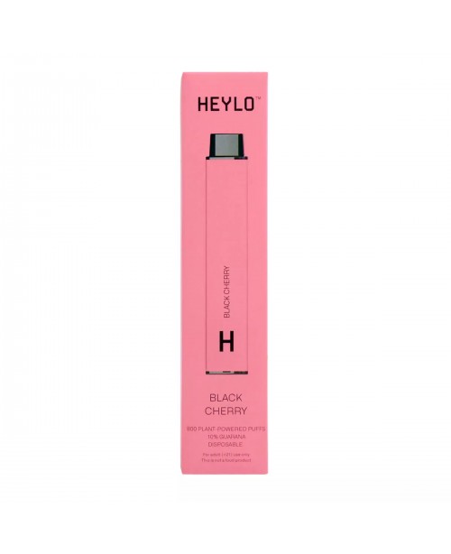 Heylo Disposable Nicotine Free - Black Cherry