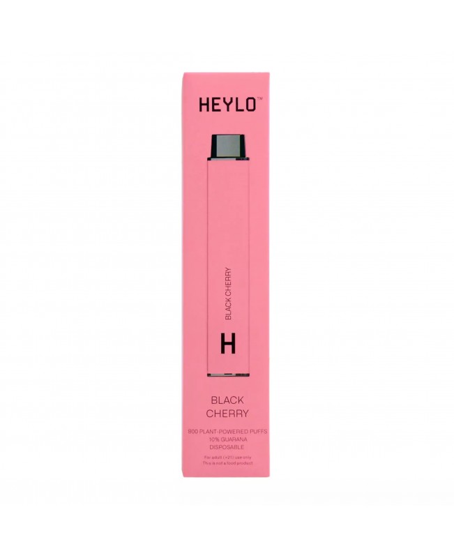 Heylo Disposable Nicotine Free - Black Cherry