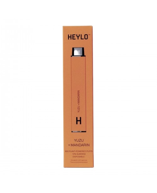 Heylo Disposable Nicotine Free - Yuzu Mandarin