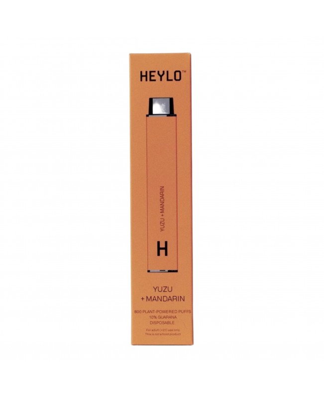 Heylo Disposable Nicotine Free - Yuzu Mandarin