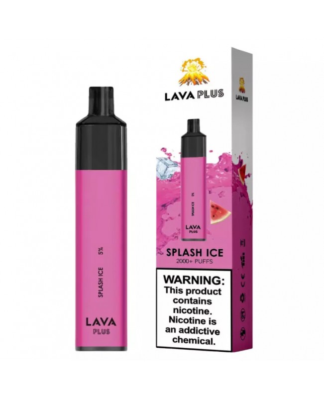 Lava Plus 2000 Puffs Disposable - Splash Ice