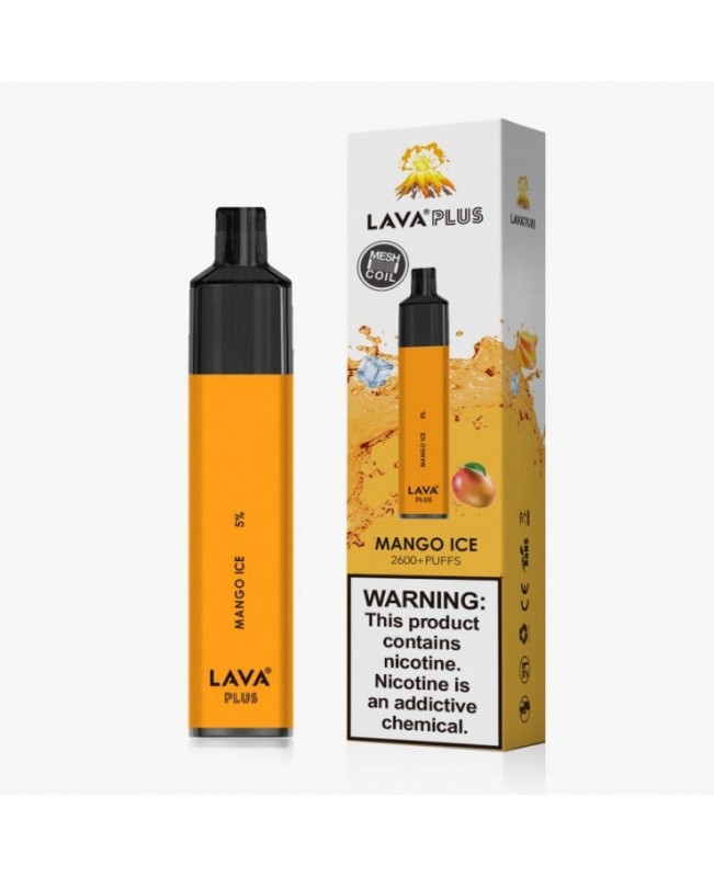 Lava Plus 2000 Puffs Disposable - Mango Ice