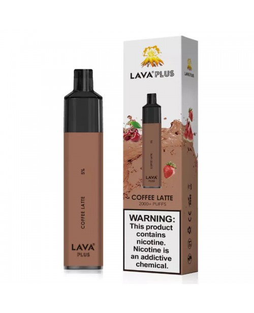 Lava Plus 2600 Puffs Disposable - Coffee Latte