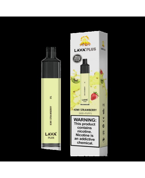 Lava Plus 2600 Puffs Disposable - Kiwi Strawberry